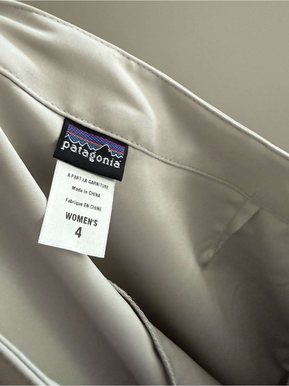 Patagonia Vintage Light Tan Skort size 4 - Picture 8 of 8